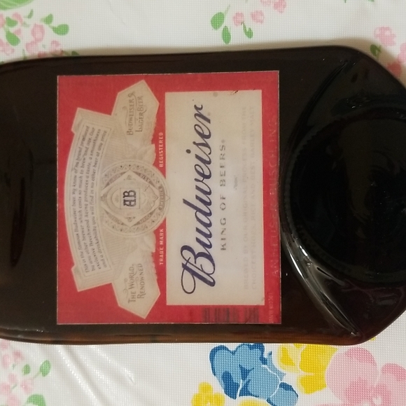 BUDWEISER WALL PLAQUE -SPOON REST-REAL BOTTLE - Picture 4 of 7